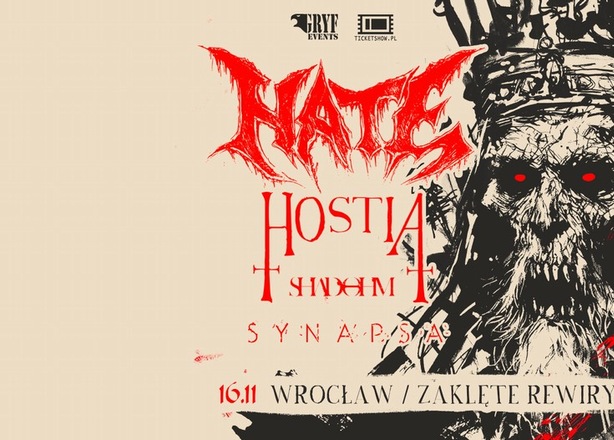 Tickets for  Koncert Hate / Hostia / Synapsa / Shadohm klub Łącznik Wrocław