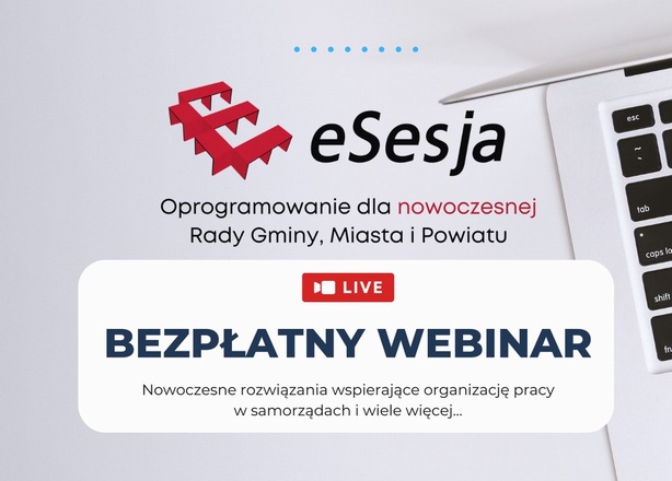 Bilety na  eSesja – Nowoczesne narzędzie dla samorządów