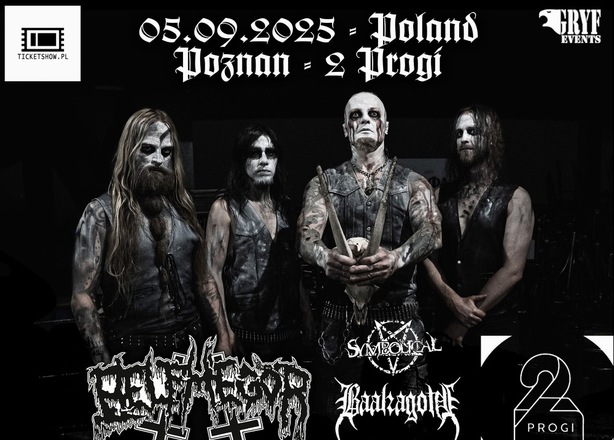 Tickets for  Koncert Belphegor / Symbolical / Baalzagoth, Poznań klub 2 Progi